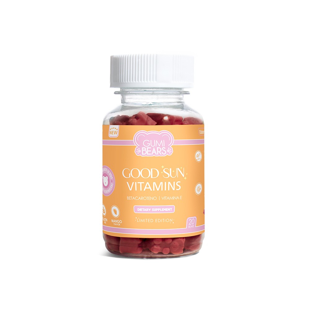 Vitaminas GoodSun Betacaroteno 10dias - GumiBears