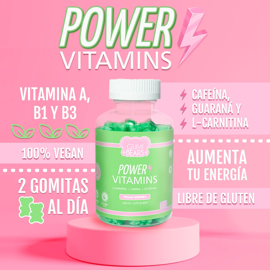 Gumi Bears - Power Vitamins tratamiento 1 mes