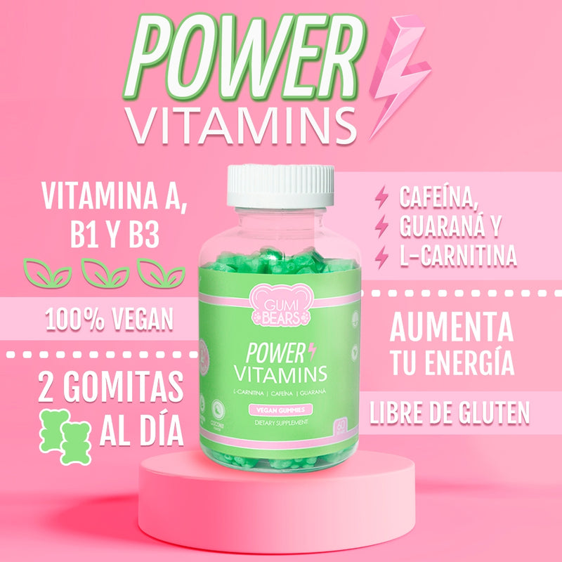 Gumi Bears - Power Vitamins tratamiento 1 mes