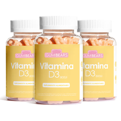 Pack Vitamina D3 Salud ósea E Inmunológica 3Meses