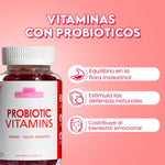 Pack Vitamina Probiotic equilibrio instestinal 6 meses - GumiBears