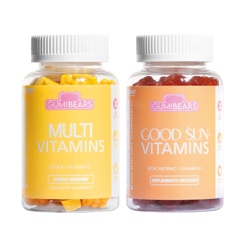 Kit Vitaminas GoodSun + Multivitamins - GumiBears
