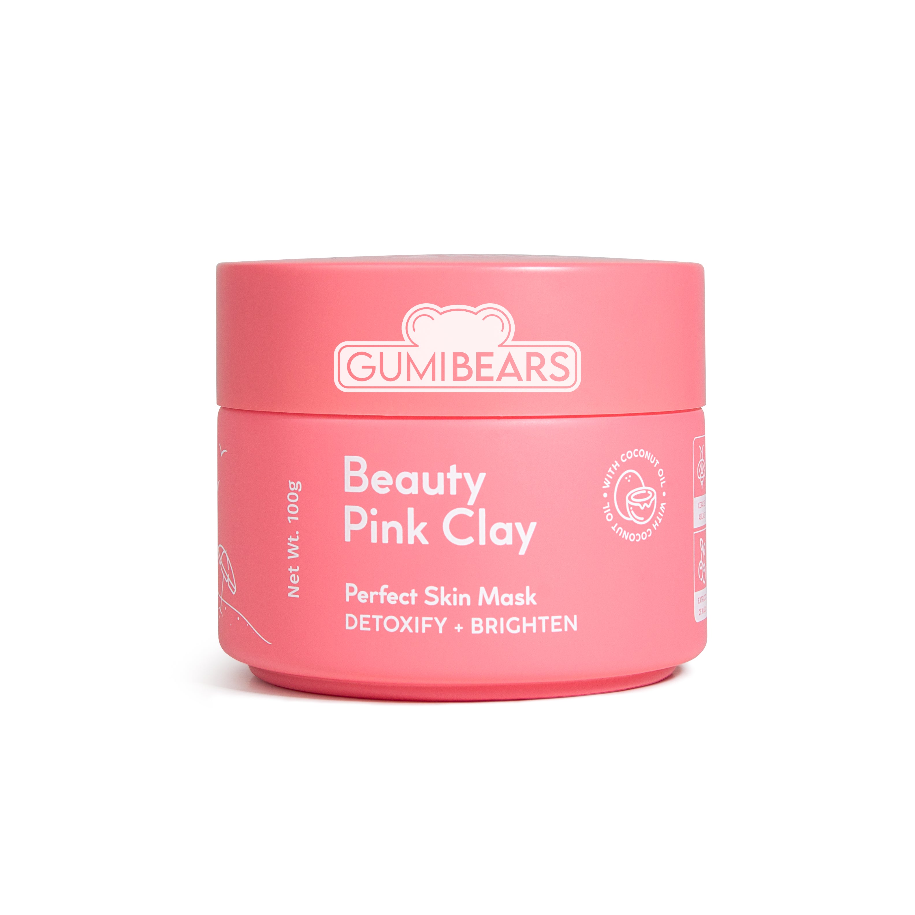 EXFOLIANTE BEAUTY PINK CLAY 100GR - GUMI BEARS