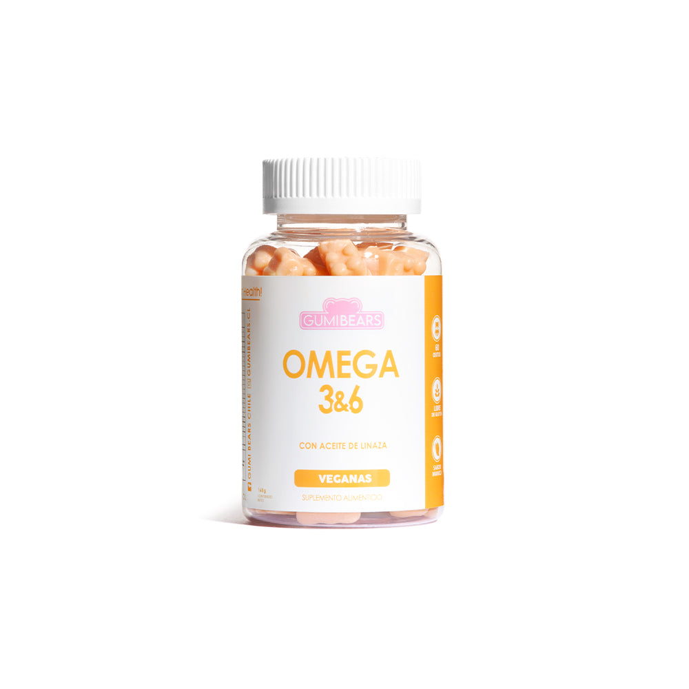 Vitaminas Omega 3&6 1Mes - Gumi Bears