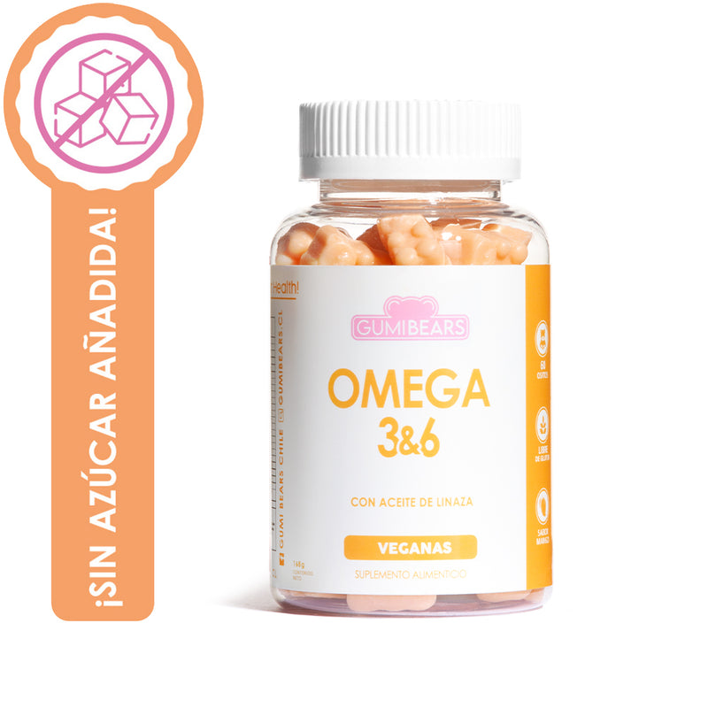 Vitaminas Omega 3&6 1Mes - Gumi Bears