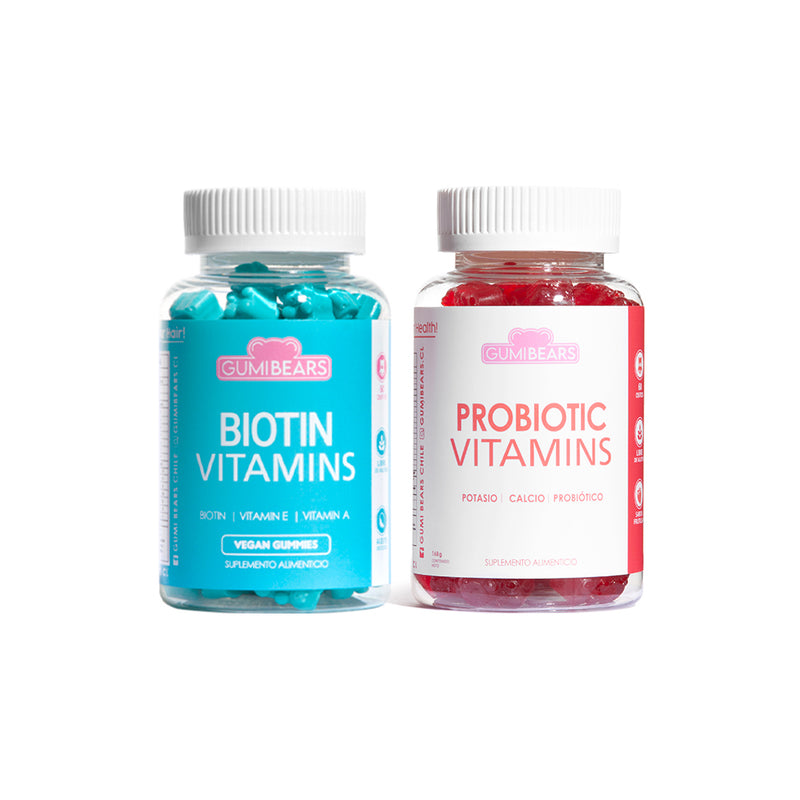 Kit Biotin + Probiotics - Gumi Bears