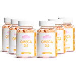 Pack Vitamina Omega 3&6 aceites esenciales 6 meses - GumiBears