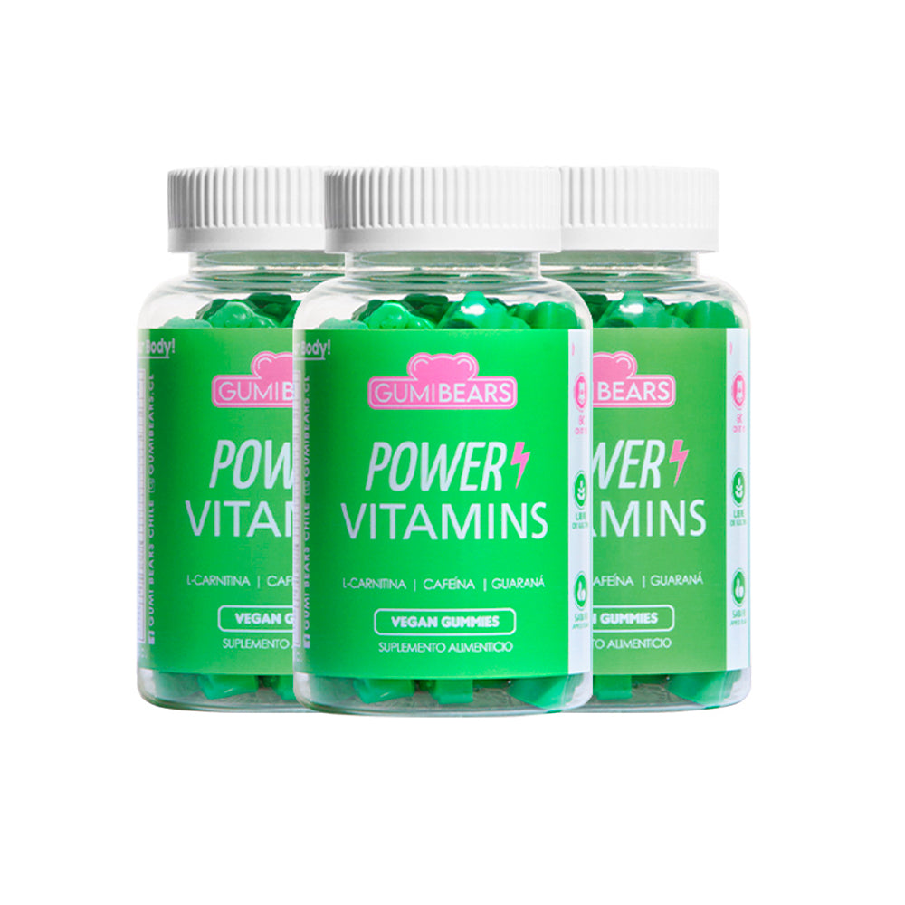 POWER VITAMINS PACK 3 MESES