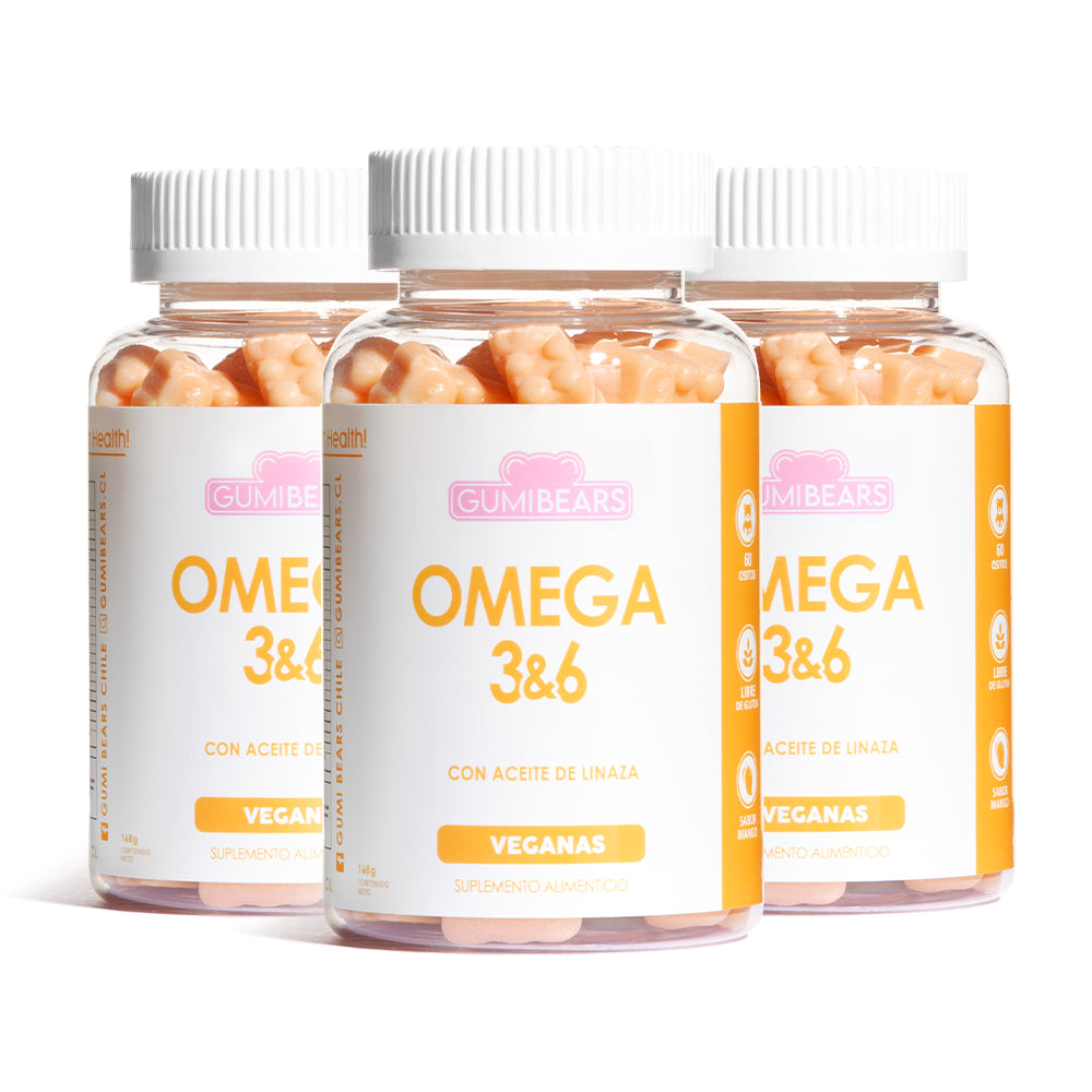 Pack Vitamina Omega 3&6 Aceites Esenciales 3 Meses